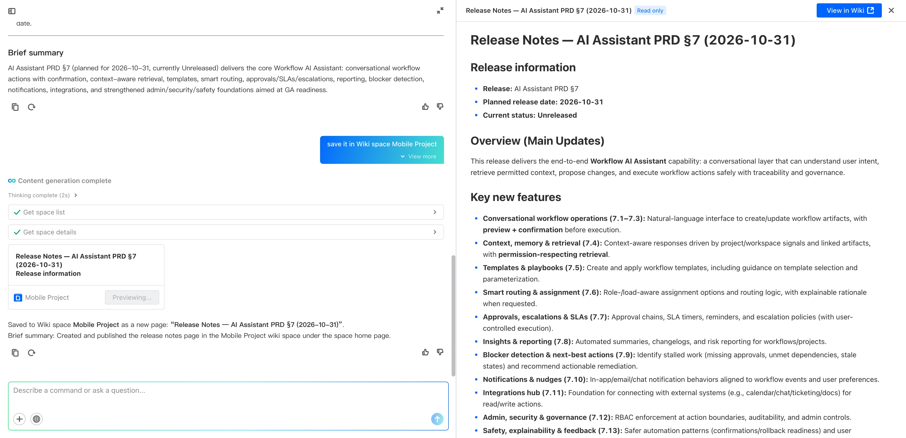 Context Connection - AI Agent feature illustration