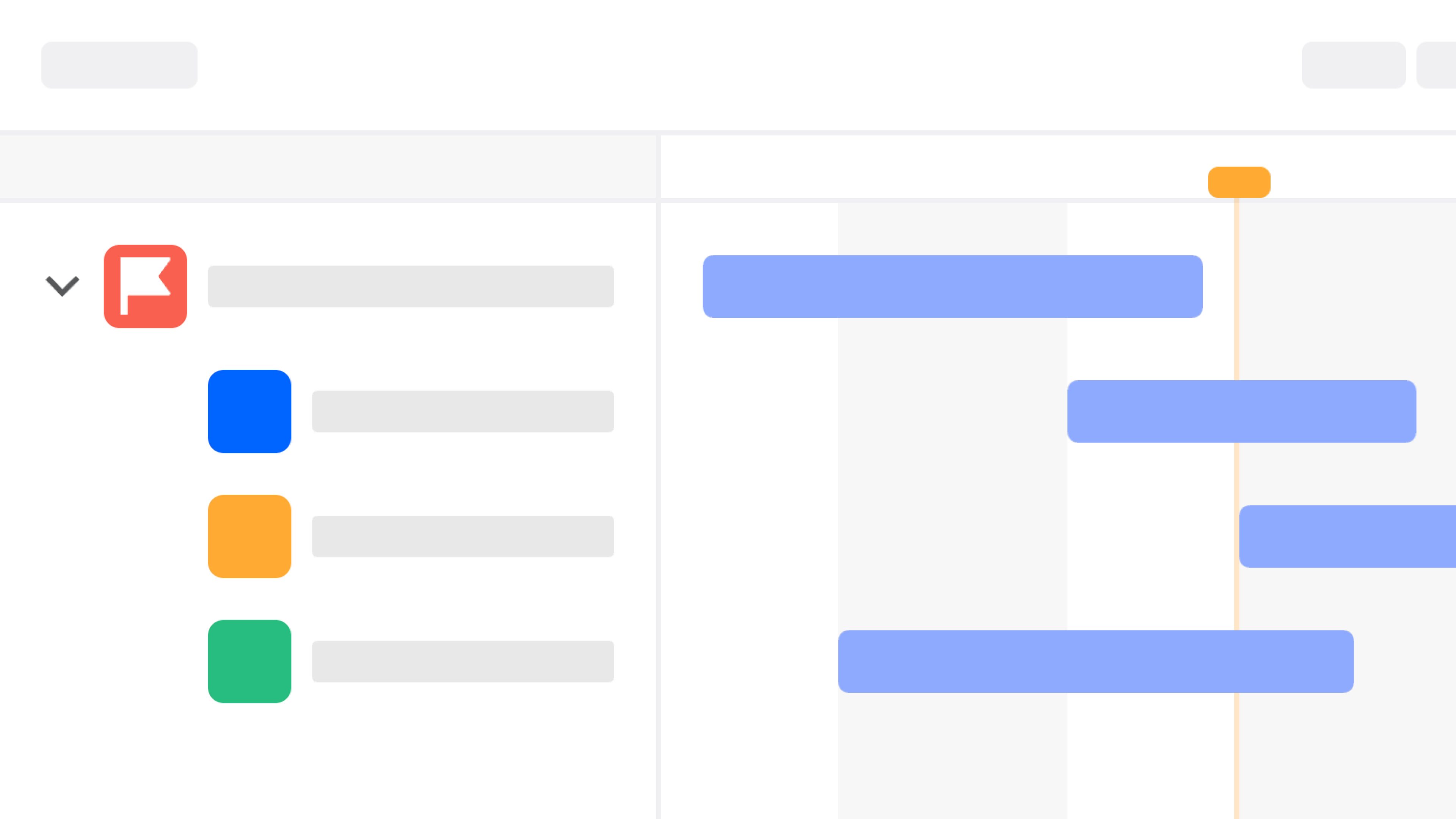 Enterprise software bug tracking template interface