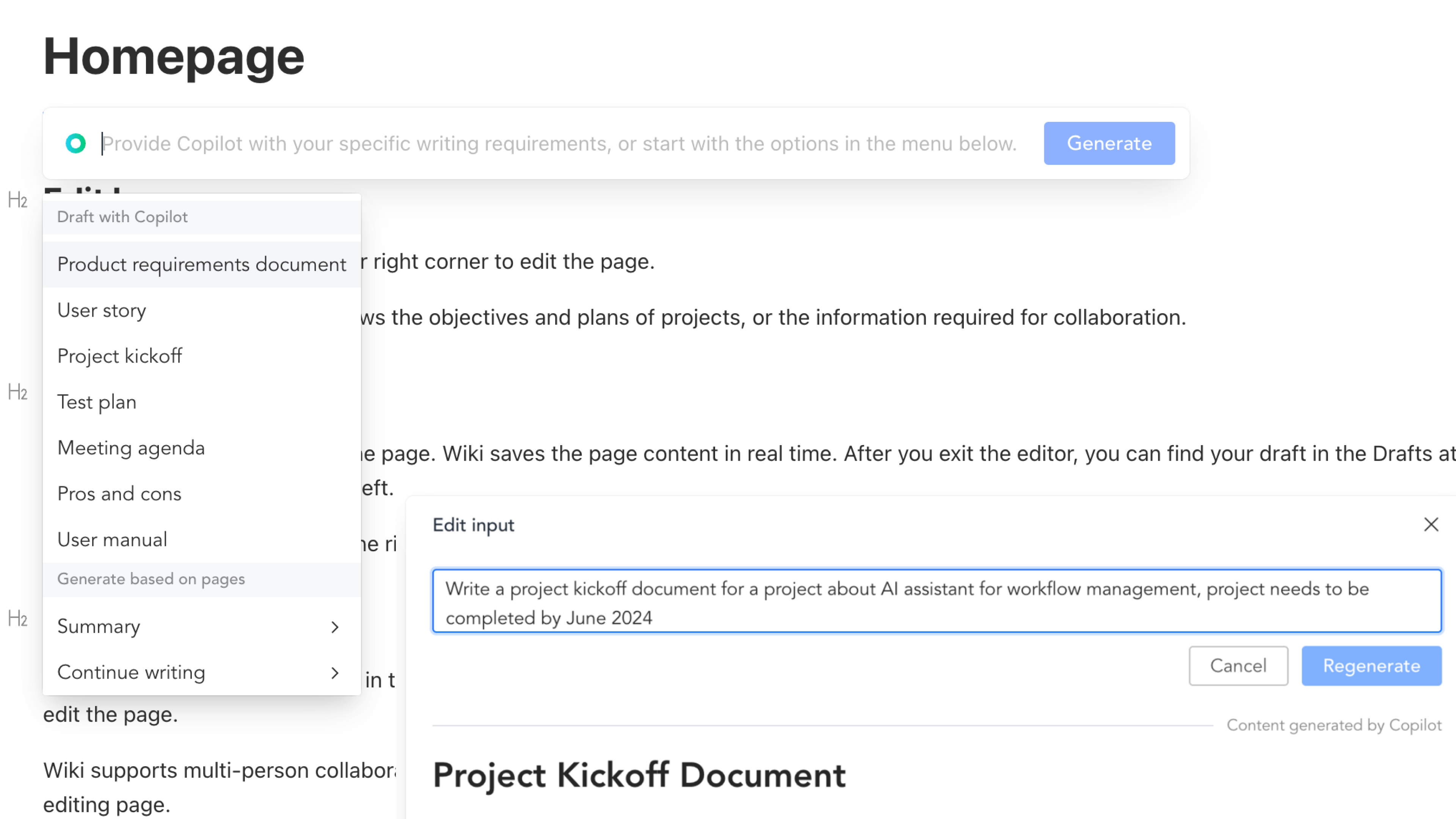 AI Writing & Content Generation